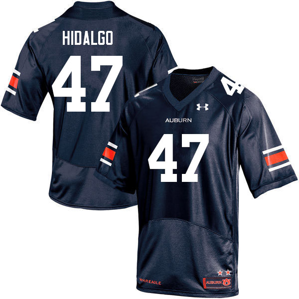 Men's Auburn Tigers #47 Grant Hidalgo Navy 2022 College Stitched Football Jersey